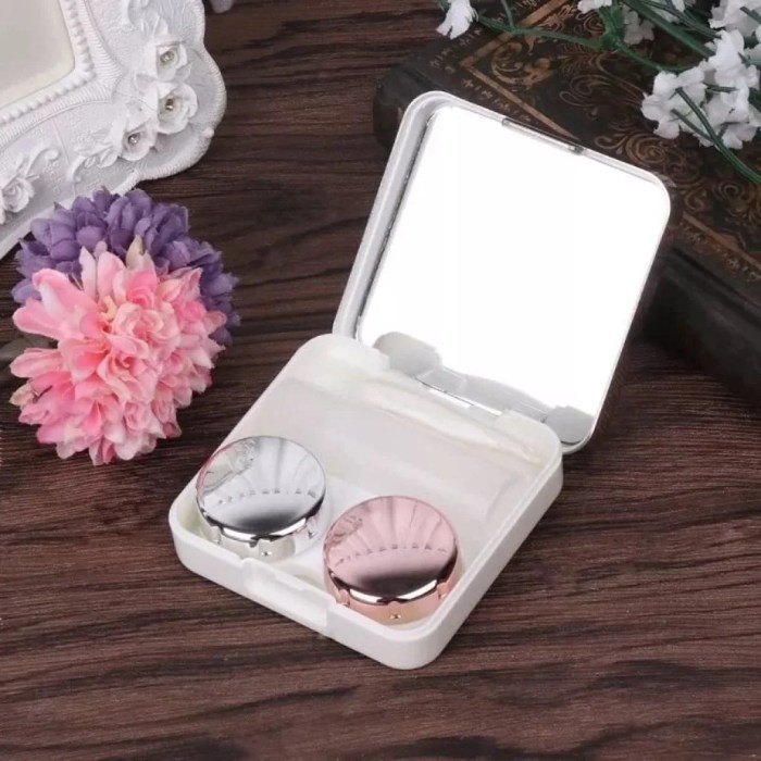 Contact Lens Case | Lens Box for Travel | Lens Case for Contact Lenses with Mirror, Tweezer ... Contact Lens Case | Lens Box for Travel | Lens Case for Contact Lenses with Mirror, Tweezer ...
